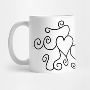 Heart Doodle Mug